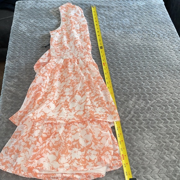 Japna Sleeveless Tiered Ruffle Mini Dress.  Size Small. - Picture 7 of 8